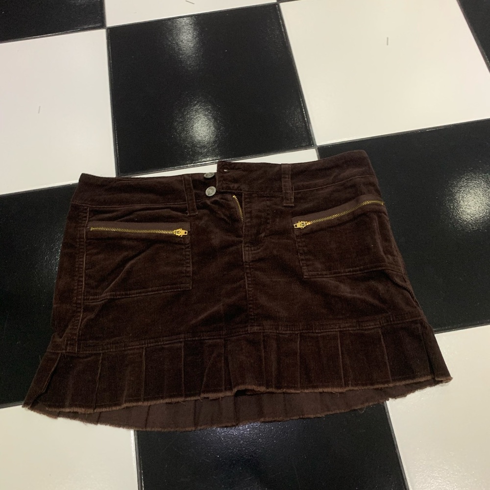 Corduroy skirt